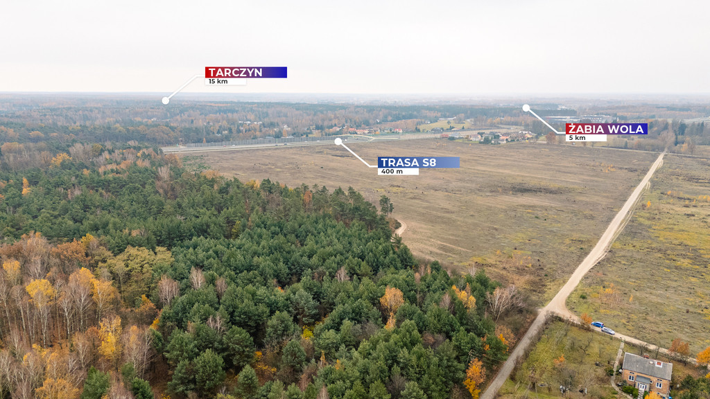 Działka Sprzedaż Siestrzeń Nad Lasem 5