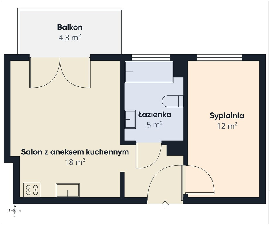 Mieszkanie Wynajem Szczecin os. Słoneczne Łubinowa 2
