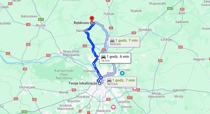 Działka Sprzedaż Rębkowo 3