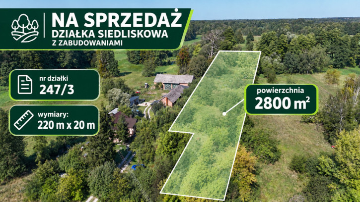 Działka Sprzedaż Kurów 1