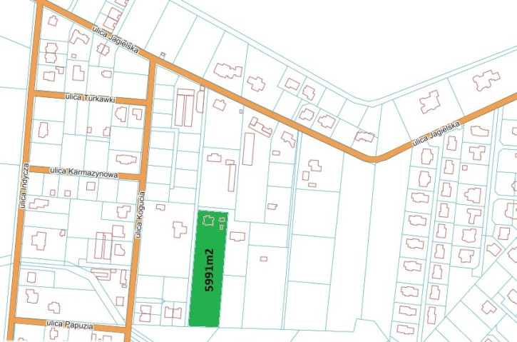 Działka Sprzedaż Warszawa Ursynów Jagielska 1