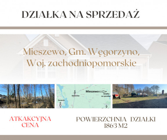 Działka Sprzedaż Mieszewo 3